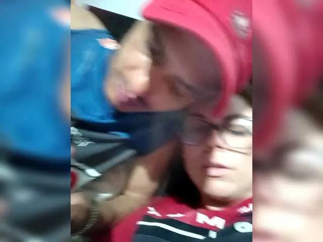 JulietayRomeo — Touching my boobs and sucking his big dick while you send us tokens