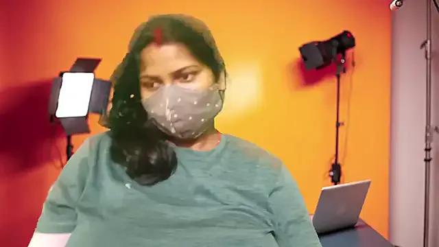 StripChat Hansika190 is Group Hansika190 — fucking dildo vibraotr and red panty