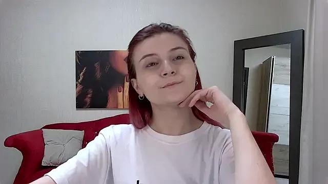 KellyStone — tease with a cute skirt 